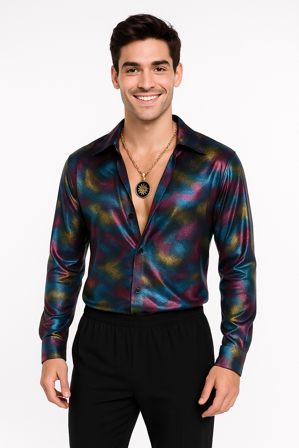 Retro Men's Disco Shirt