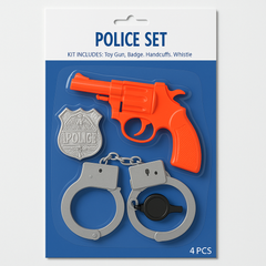 Police Role-Play Costume Accessory Set