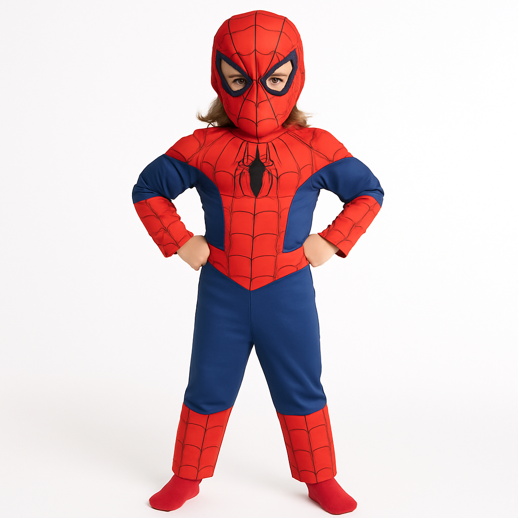 Marvel Spider-Man Classic Boys' Costume with Mask