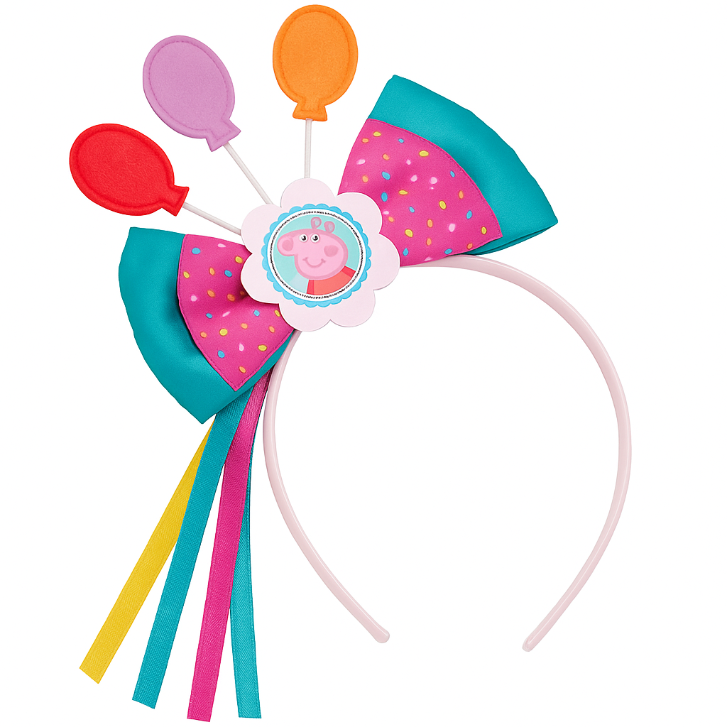 Peppa Pig Deluxe Birthday Party Headband