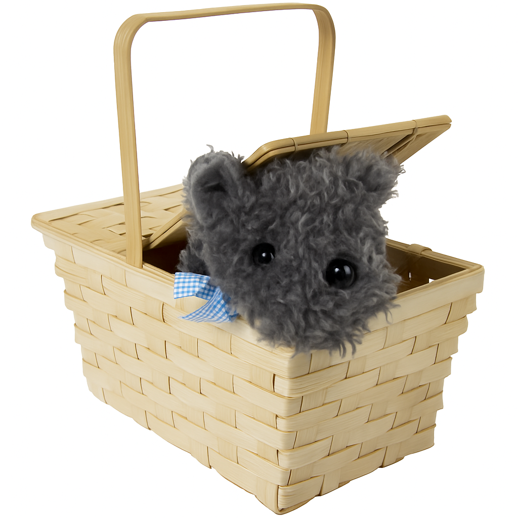 Wizard of Oz Toto Basket Purse - Perfect Halloween Costume Accessory