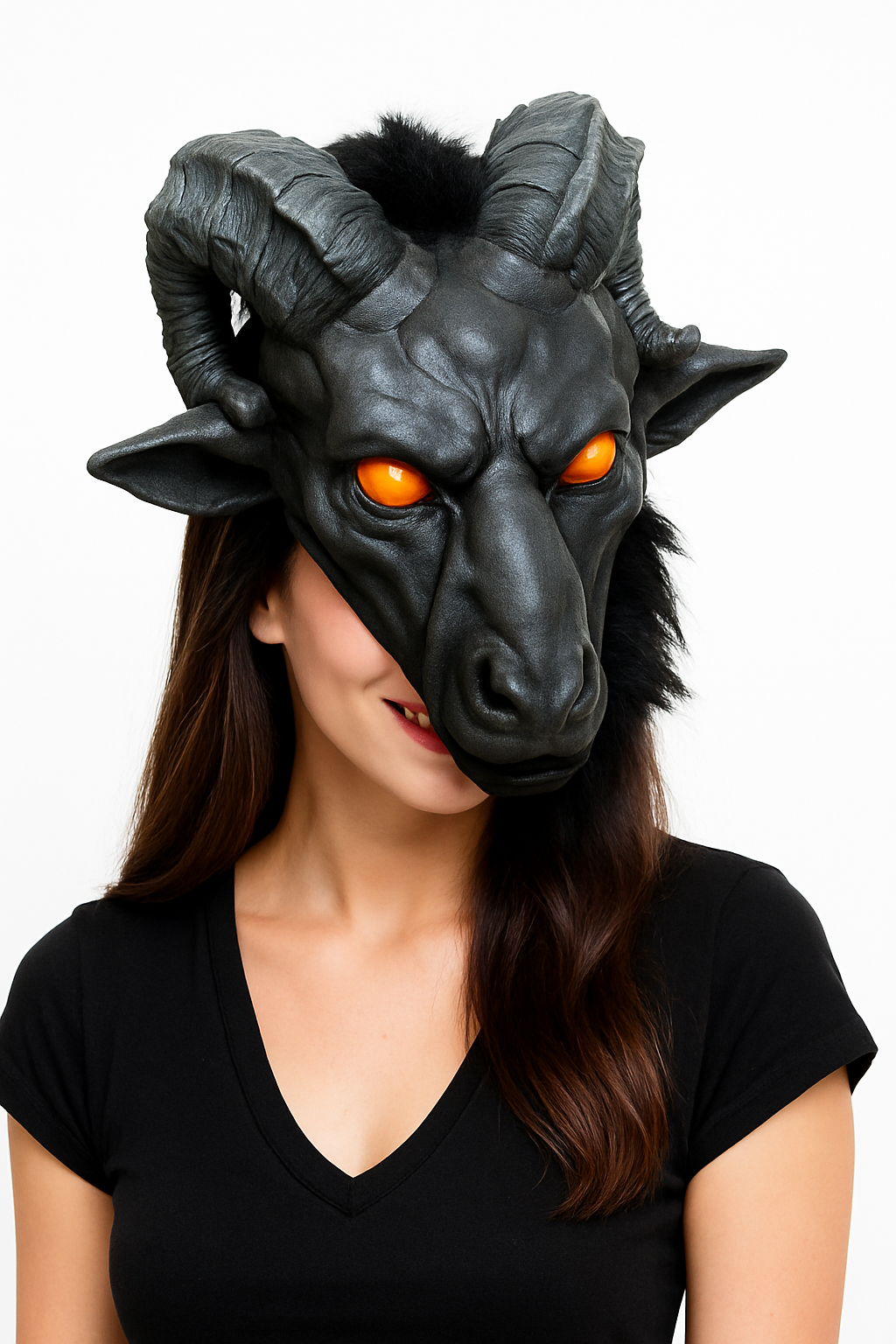 Sinister Baphomet Halloween Mask