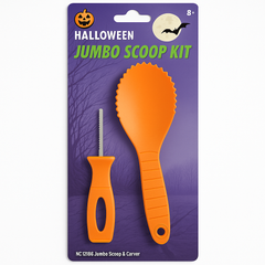 Halloween Jumbo Pumpkin Scoop Kit