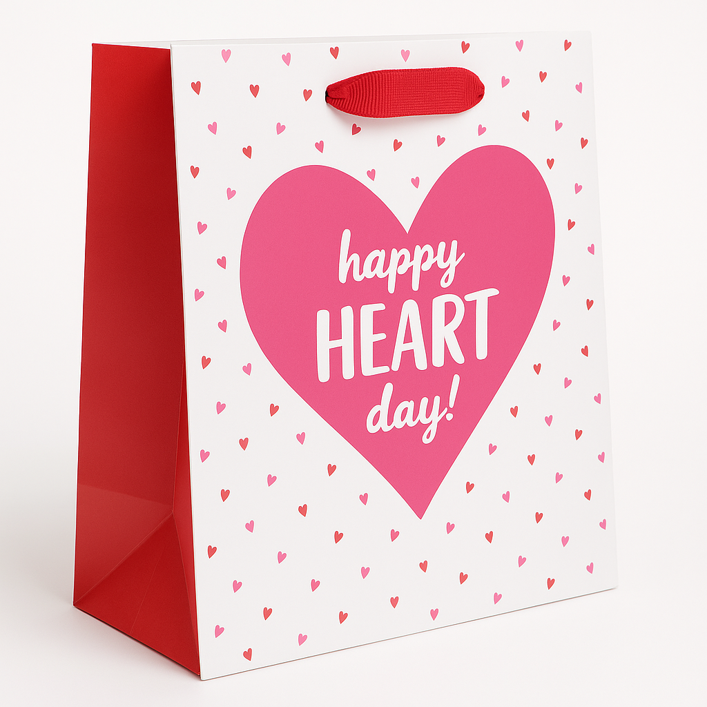 Valentine's Day Mini Hearts Gift Bag