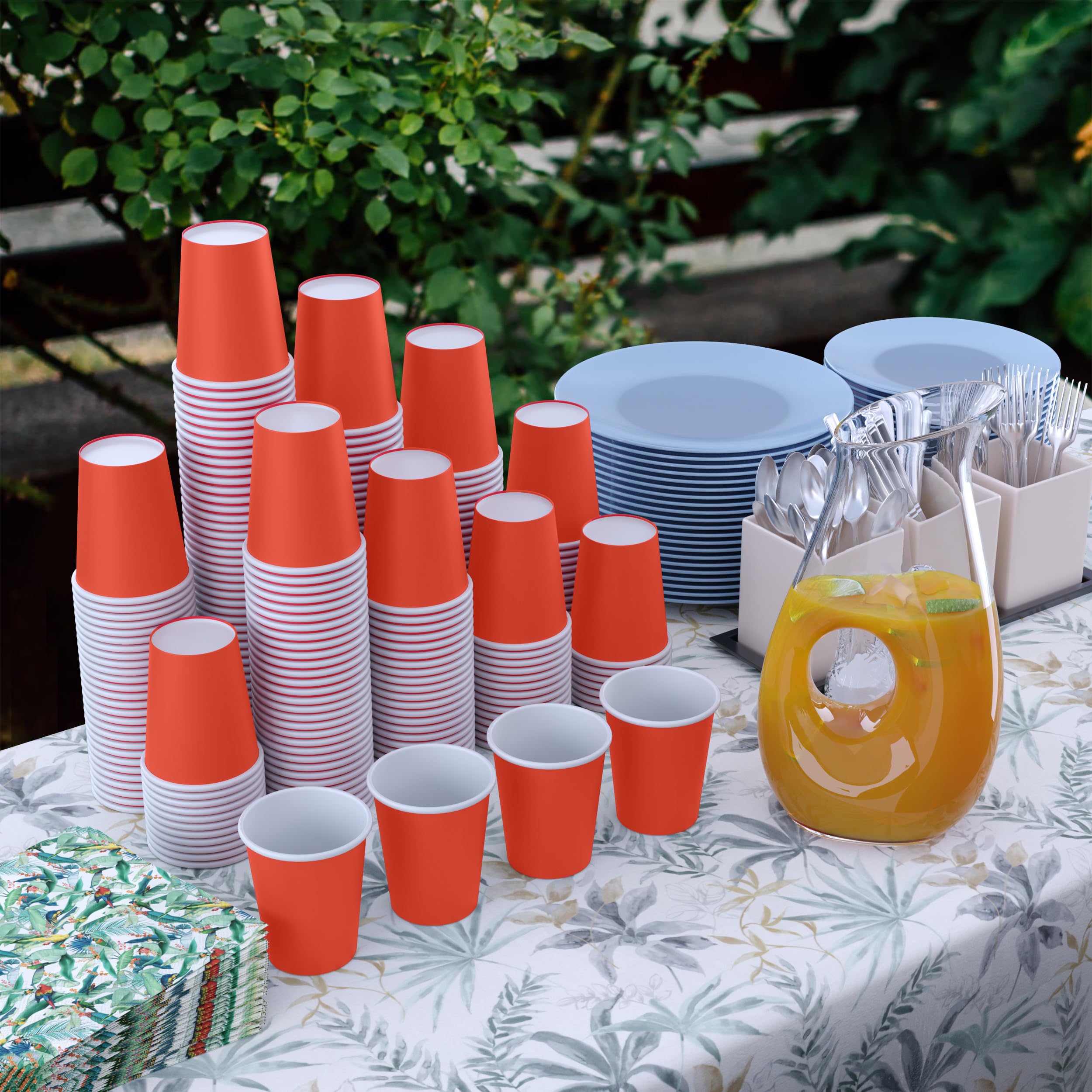 Unleashed - 9 Oz. Red Paper Cups - 100 Ct.