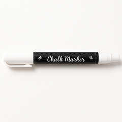 Erasable White Chalk Marker for Rustic Wedding Decor