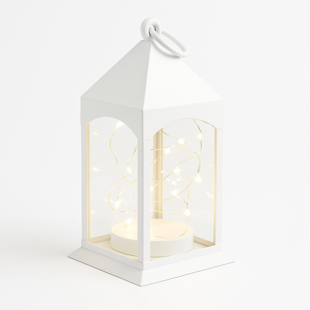Elegant 8'' LED Decorative Lantern