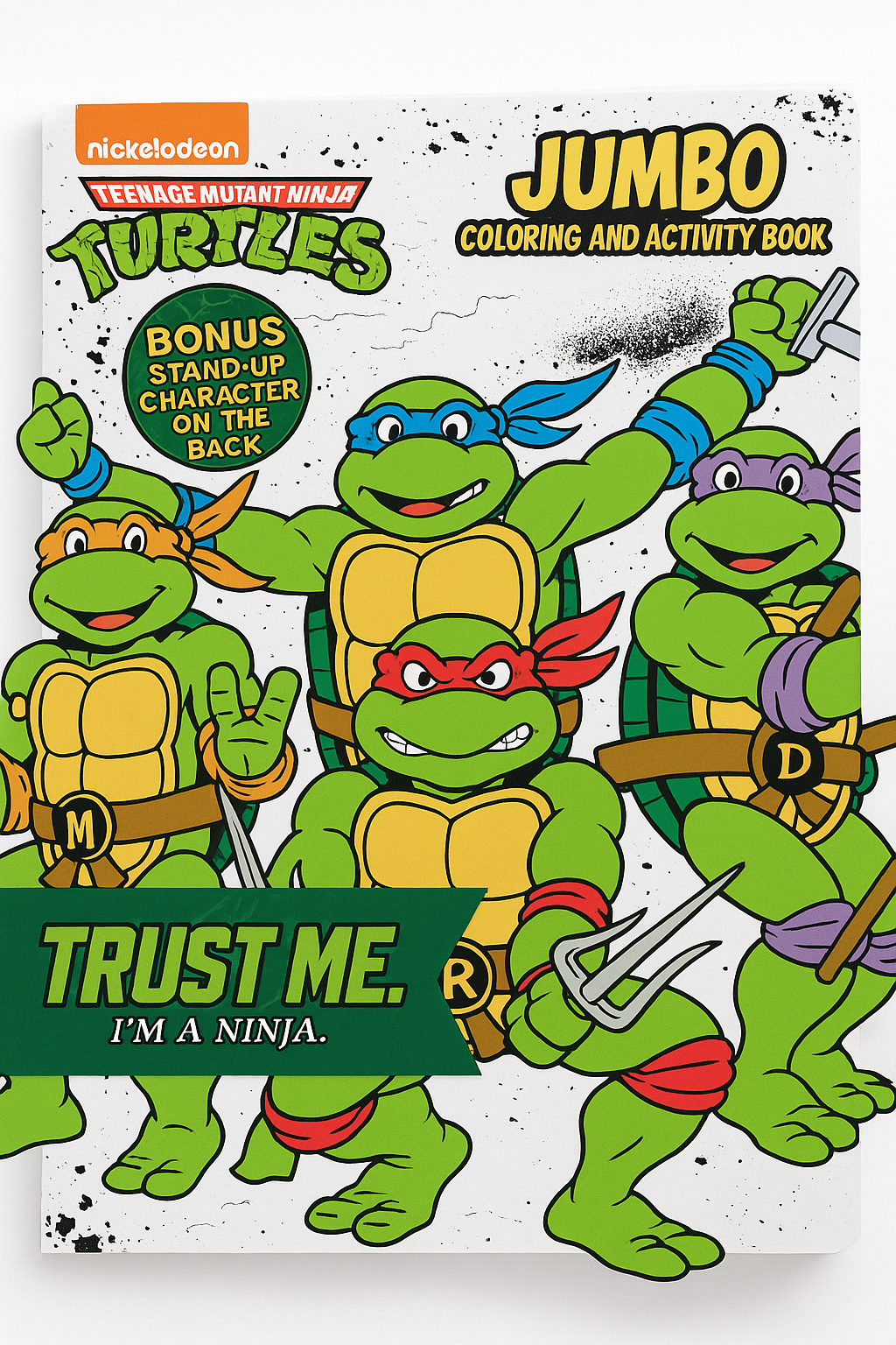 Teenage Mutant Ninja Turtles Jumbo Coloring and Activity Book