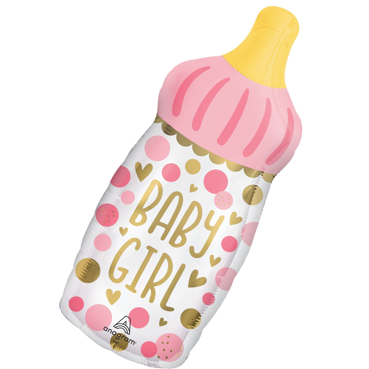 Baby Girl Bottle Foil Super Shape Balloon