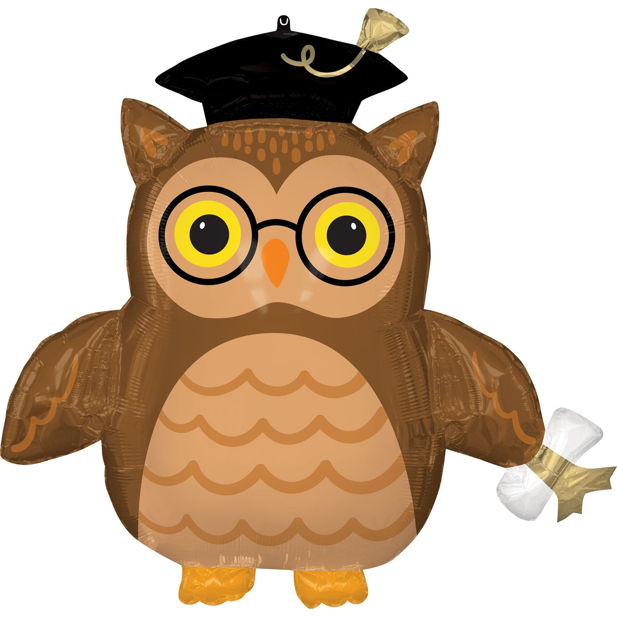 Wise Owl Graduation Foil SuperShape Balloon