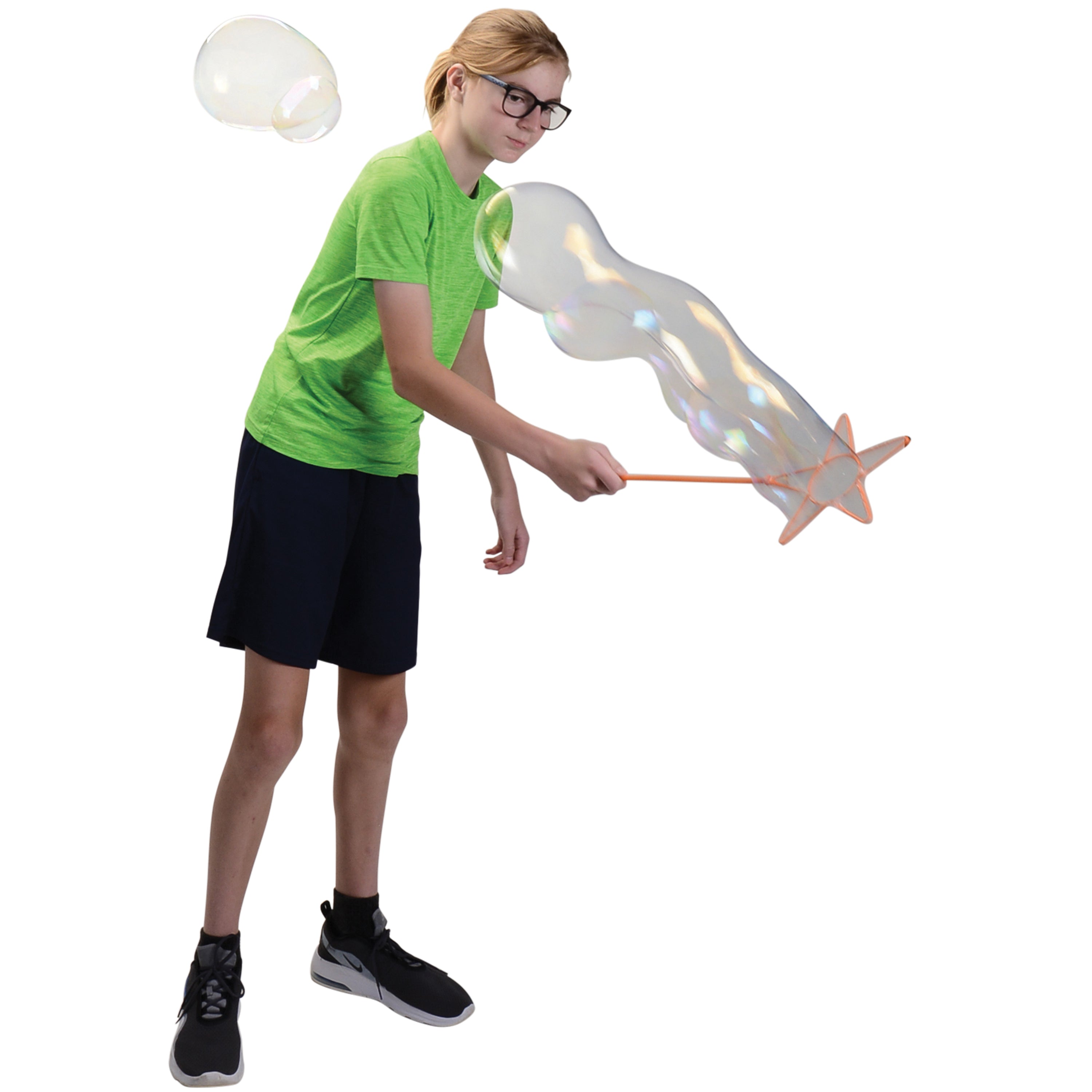 Giant Neon Bubble Wands - 12 Count