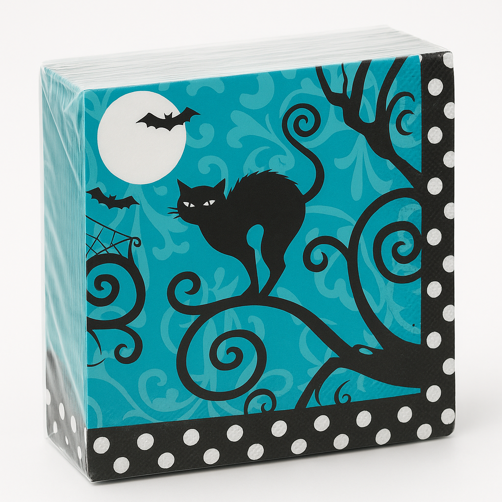 Frightfully Fun Halloween Beverage Napkins