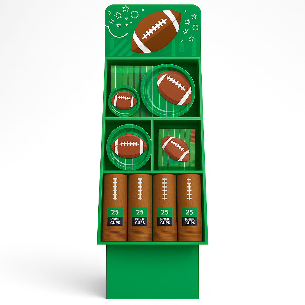 Fall Football Party Game Day Tableware Set
