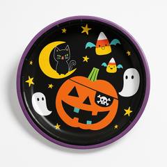 Spooky Fun Halloween 6.75" Paper Plates