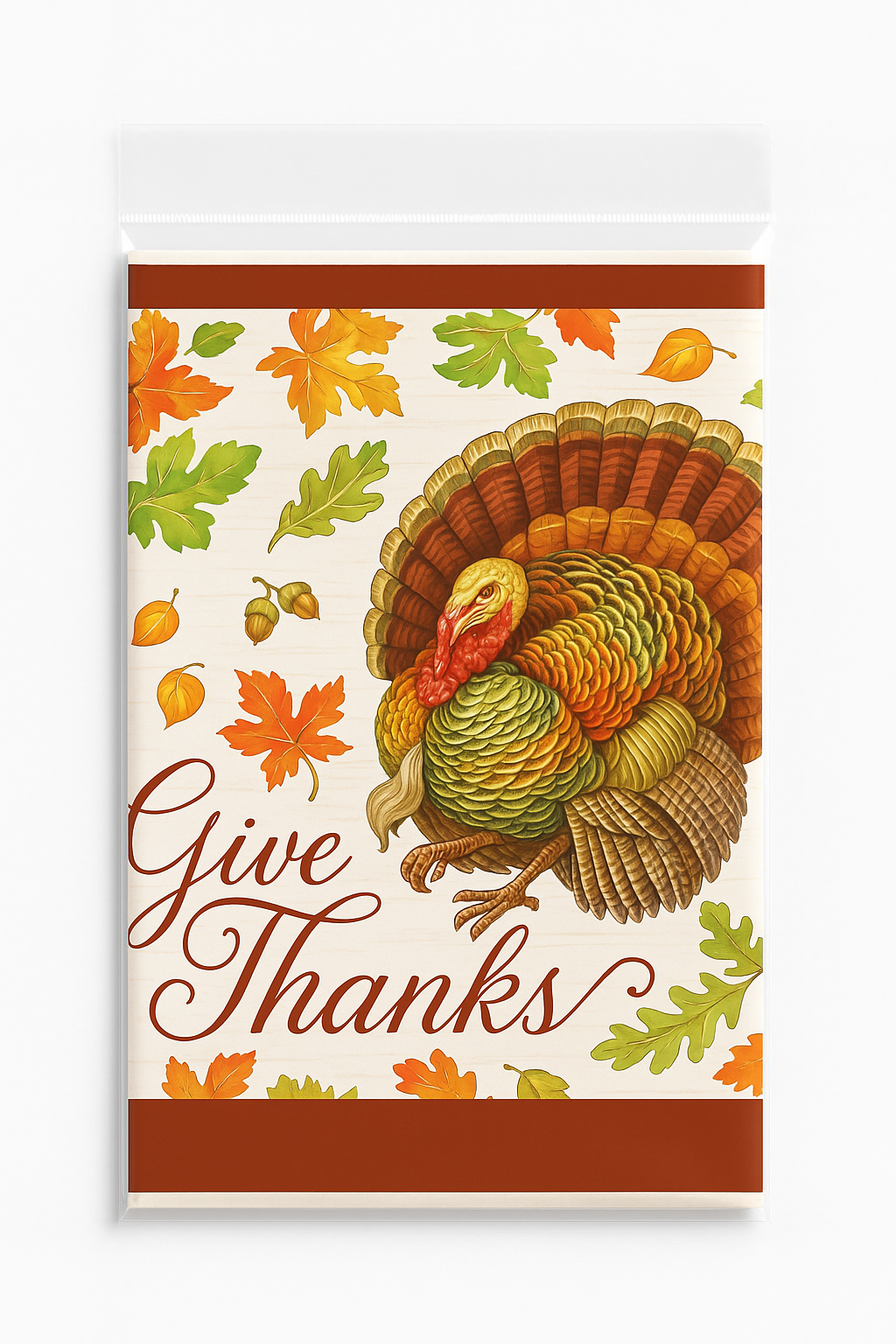 Vintage Turkey Thanksgiving Plastic Table Cover