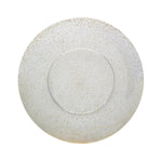 10 In. Gold Sparkle Design Plastic Plates | 10 Count