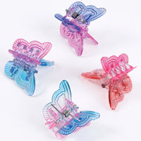 Colorful Butterfly Hair Clips - 24 Count