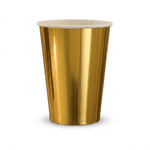 Gold 12oz Paper Cups - Trend Collection