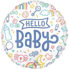 Sweet Baby Shapes Foil Balloon - 18 Inch