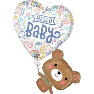 Sweet Baby Shapes Foil Super Shape Balloon