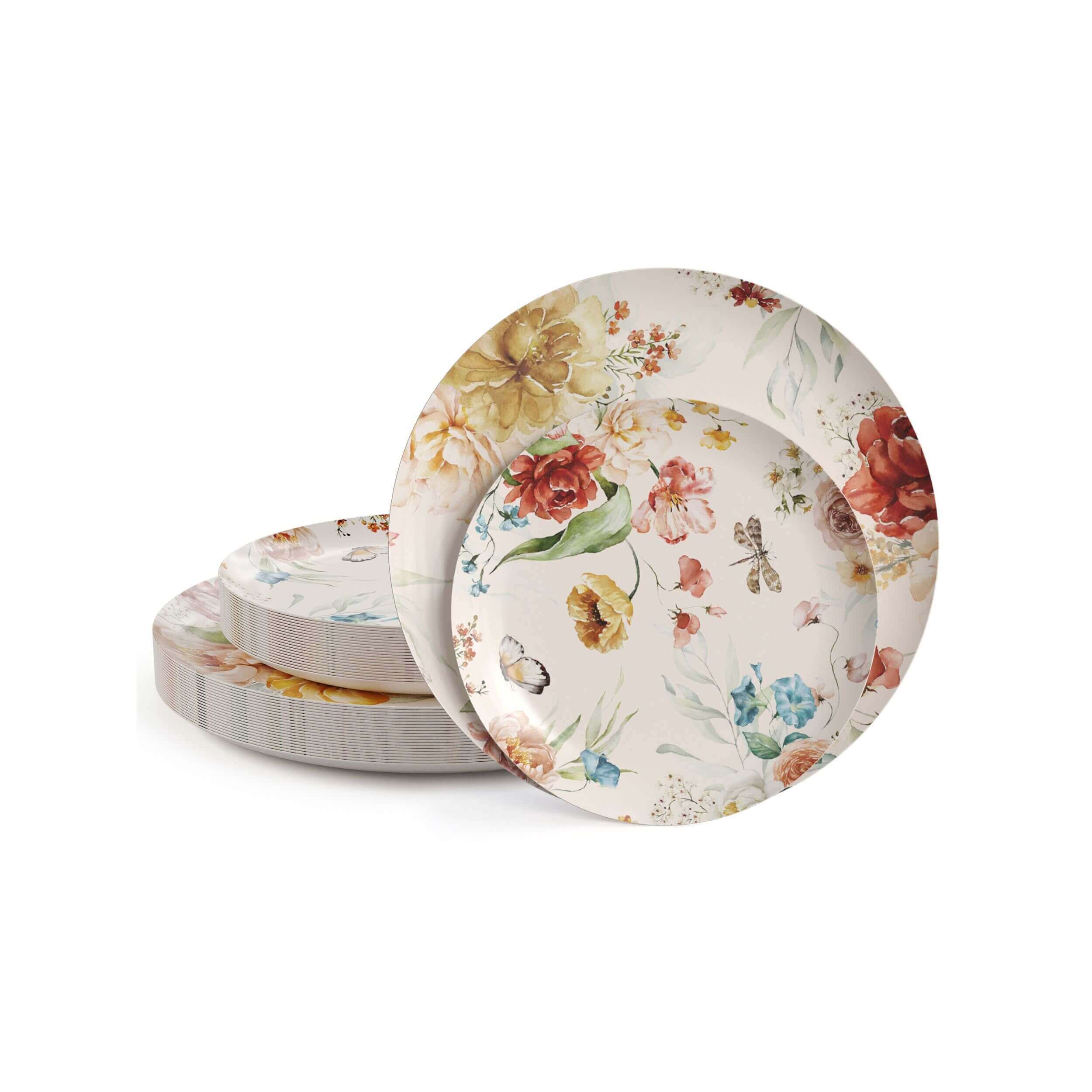 10 In. Earthtrends Aviv Design Paper Plates | 20 Count