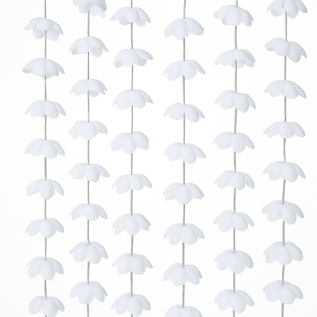 Elegant Floral Backdrop Decoration for Weddings