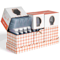 Clear Cutlery Caddy Combo - Gingham