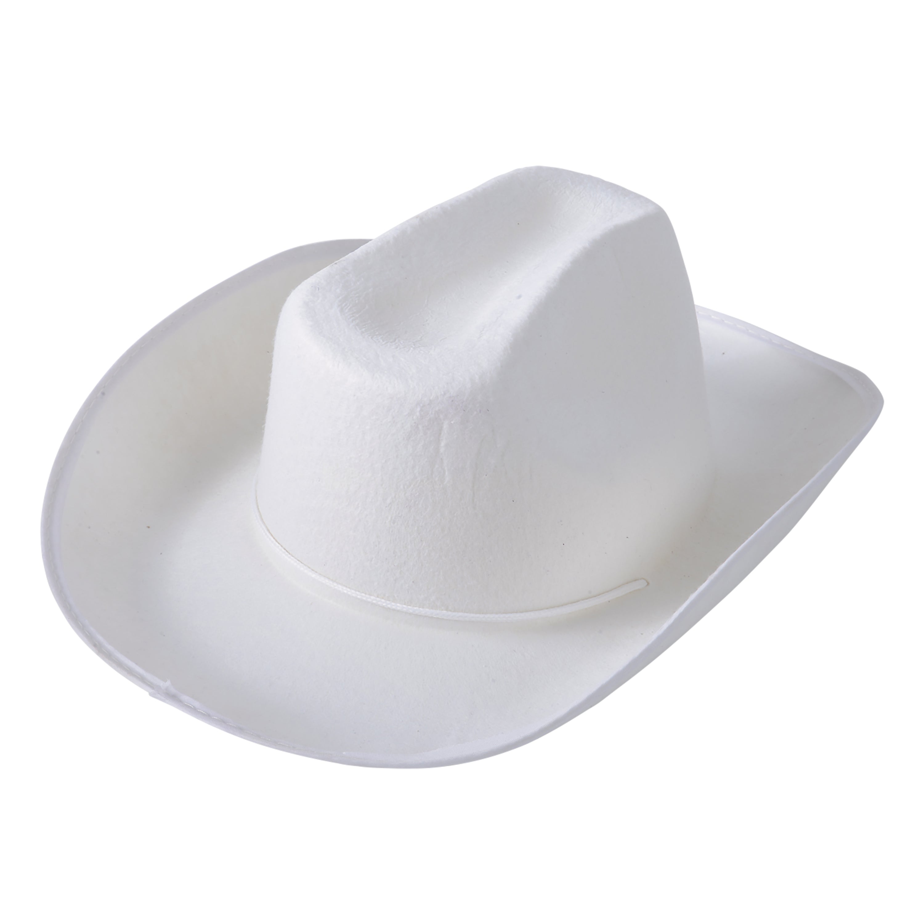 Cowboy Hat/White - 1 Count