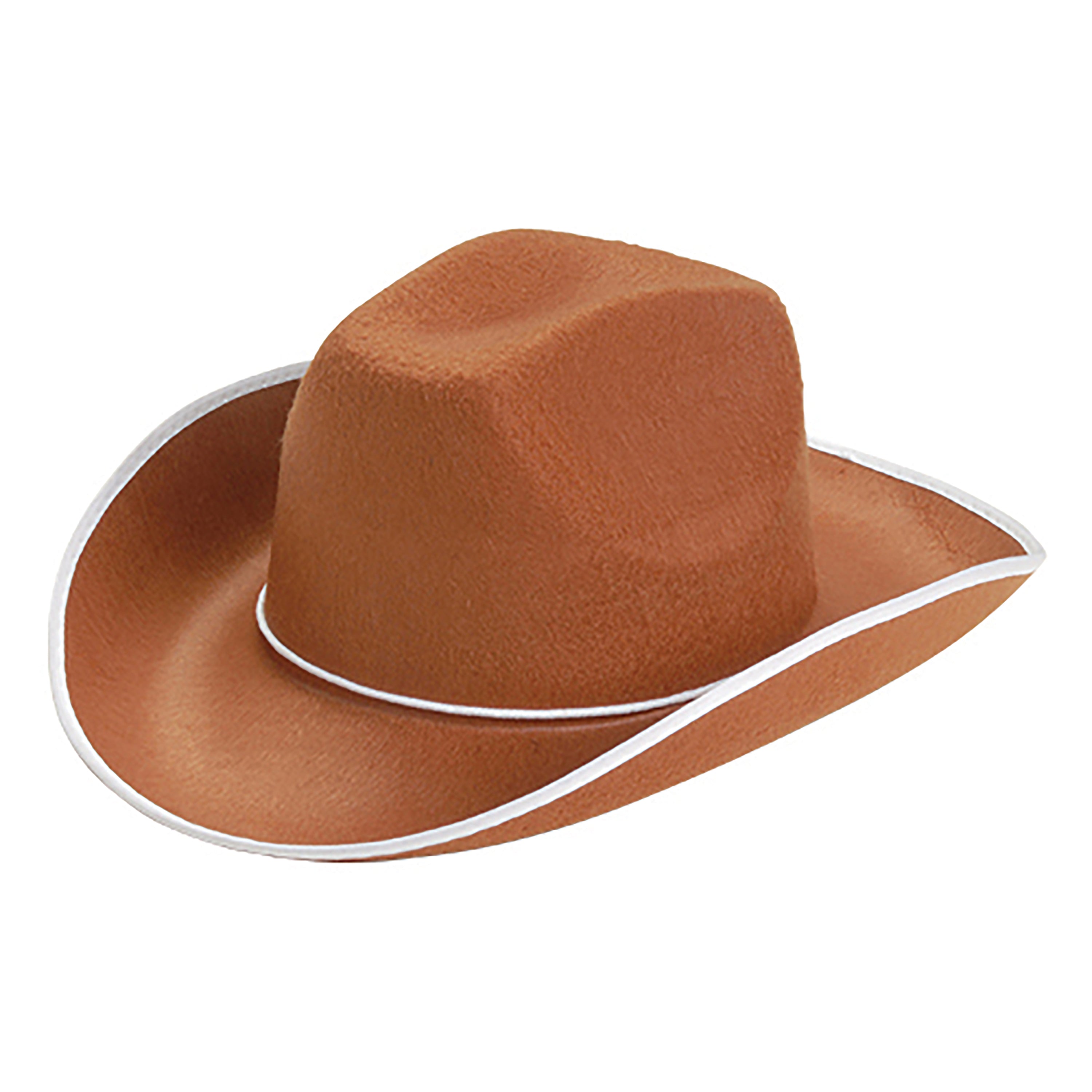 Cowboy Hat/Brown - 1 Count