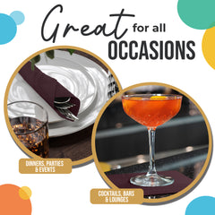 Brown Luncheon Napkins | 100 Count