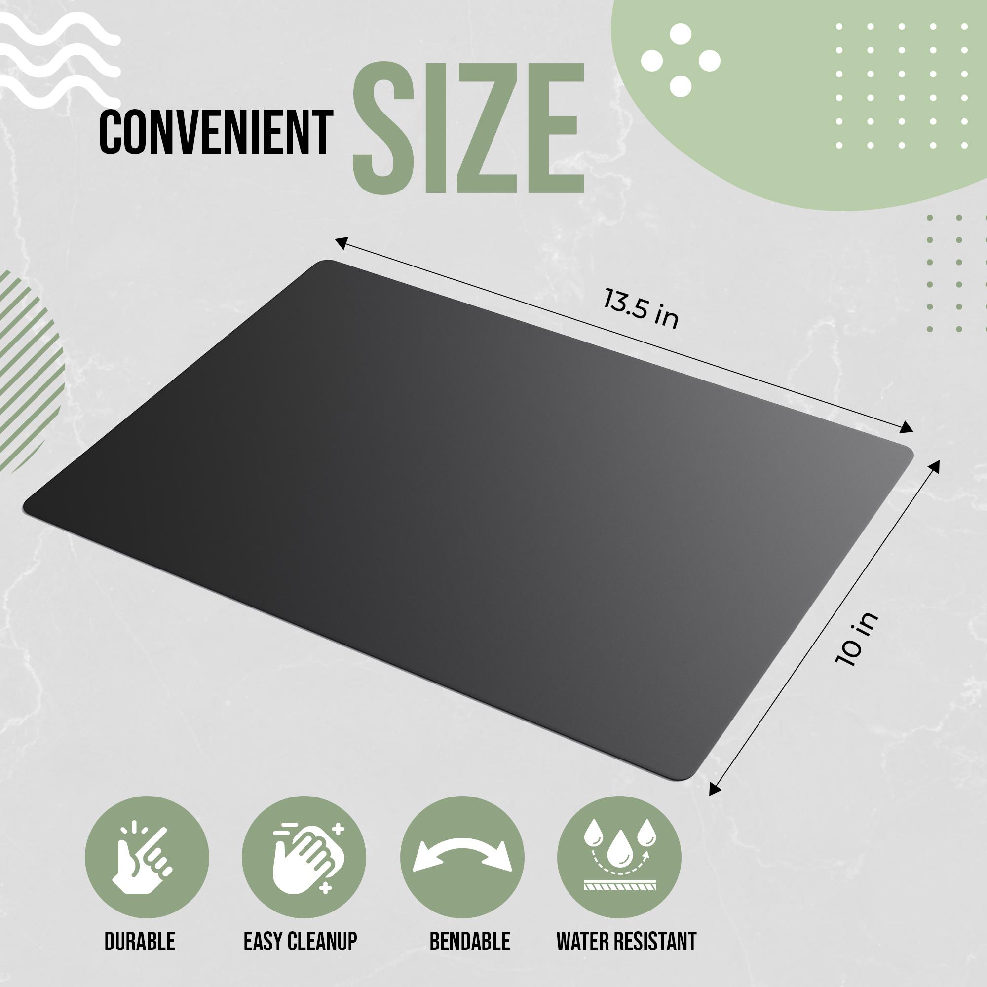 10 In. X 13.5 In. Black Disposable Cutting Boards | 15 Count