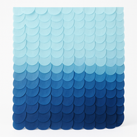 Blue Ombre Paper Backdrop Scene Setter