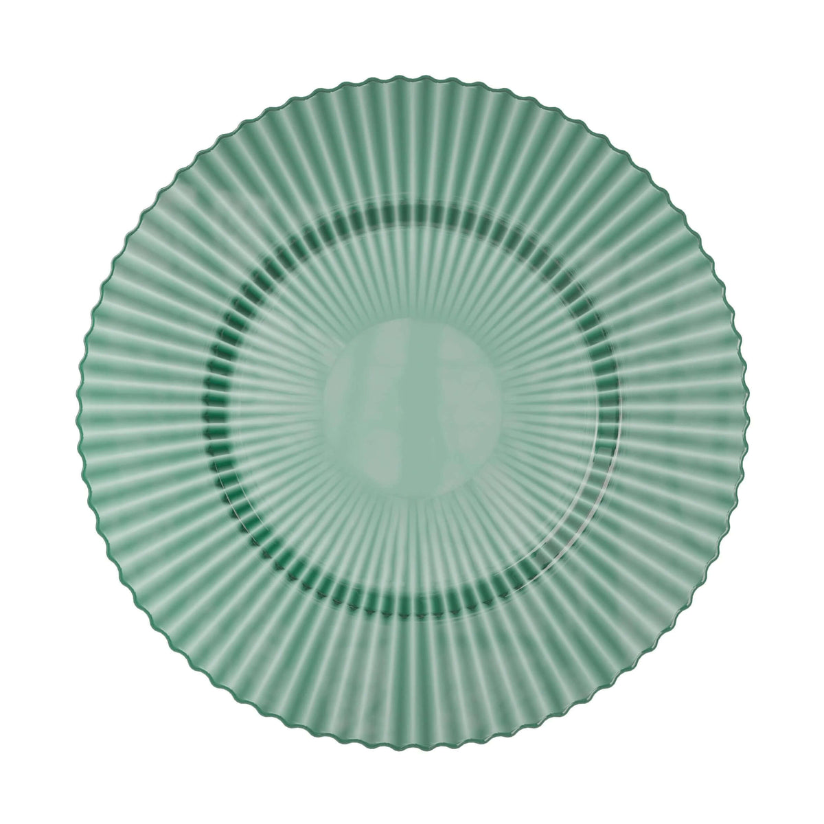 Gemstone Collection Emerald 11 Inch Plates - 10 Ct.