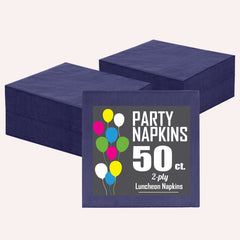 Navy Luncheon Napkins | 50 Count
