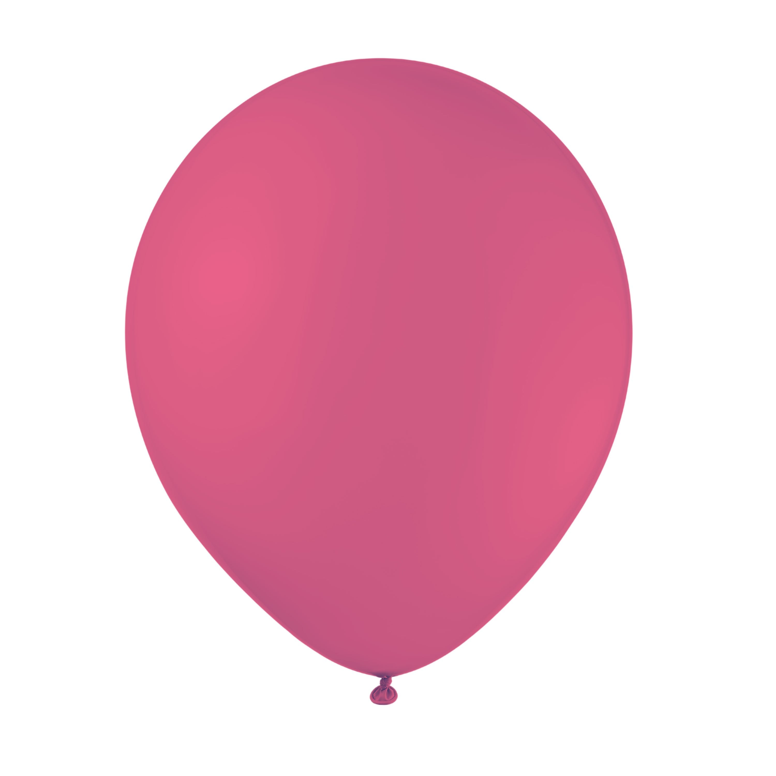 12 fuschia latex balloon 288 ct