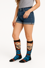 Halloween Chucky Knee-High Socks