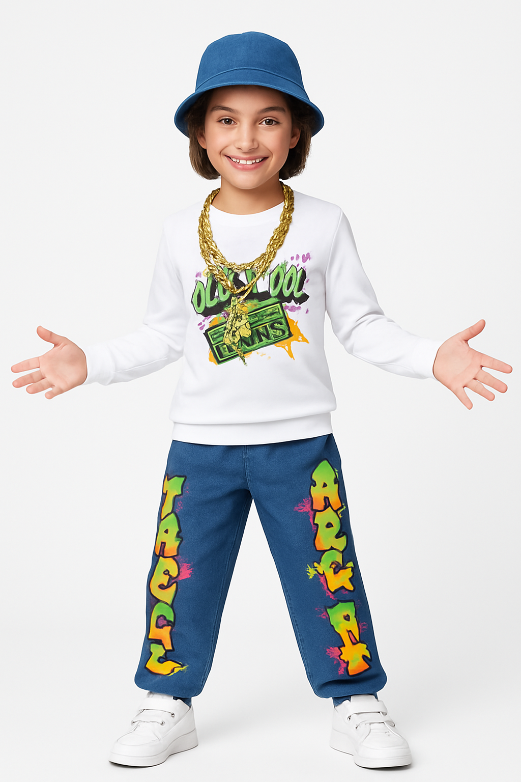 90s Hip Hop Halloween Costume for Boys