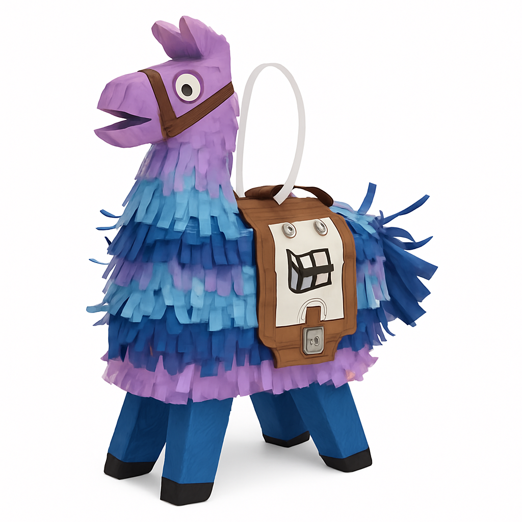 Mini Fortnite Llama Favor Piñata