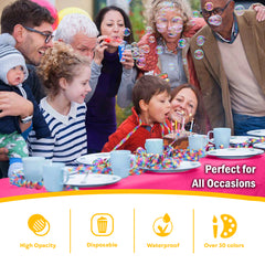 Cerise Plastic Table Cover | Case of 48 | 54 in. x 108 in.