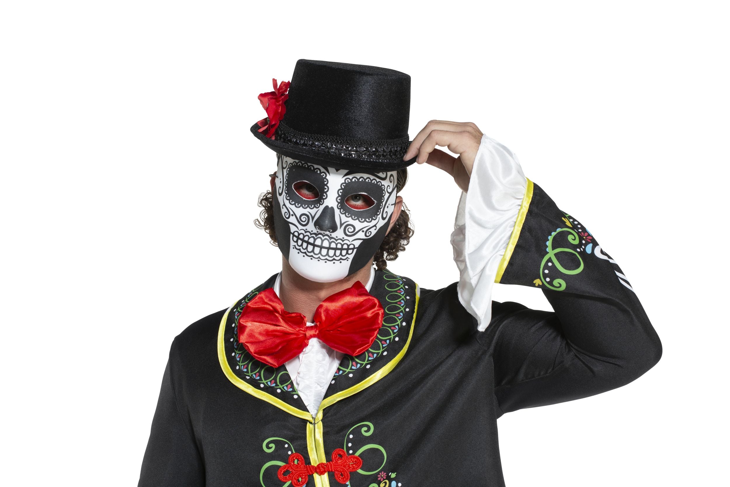 Men's Day of the Dead Top Hat