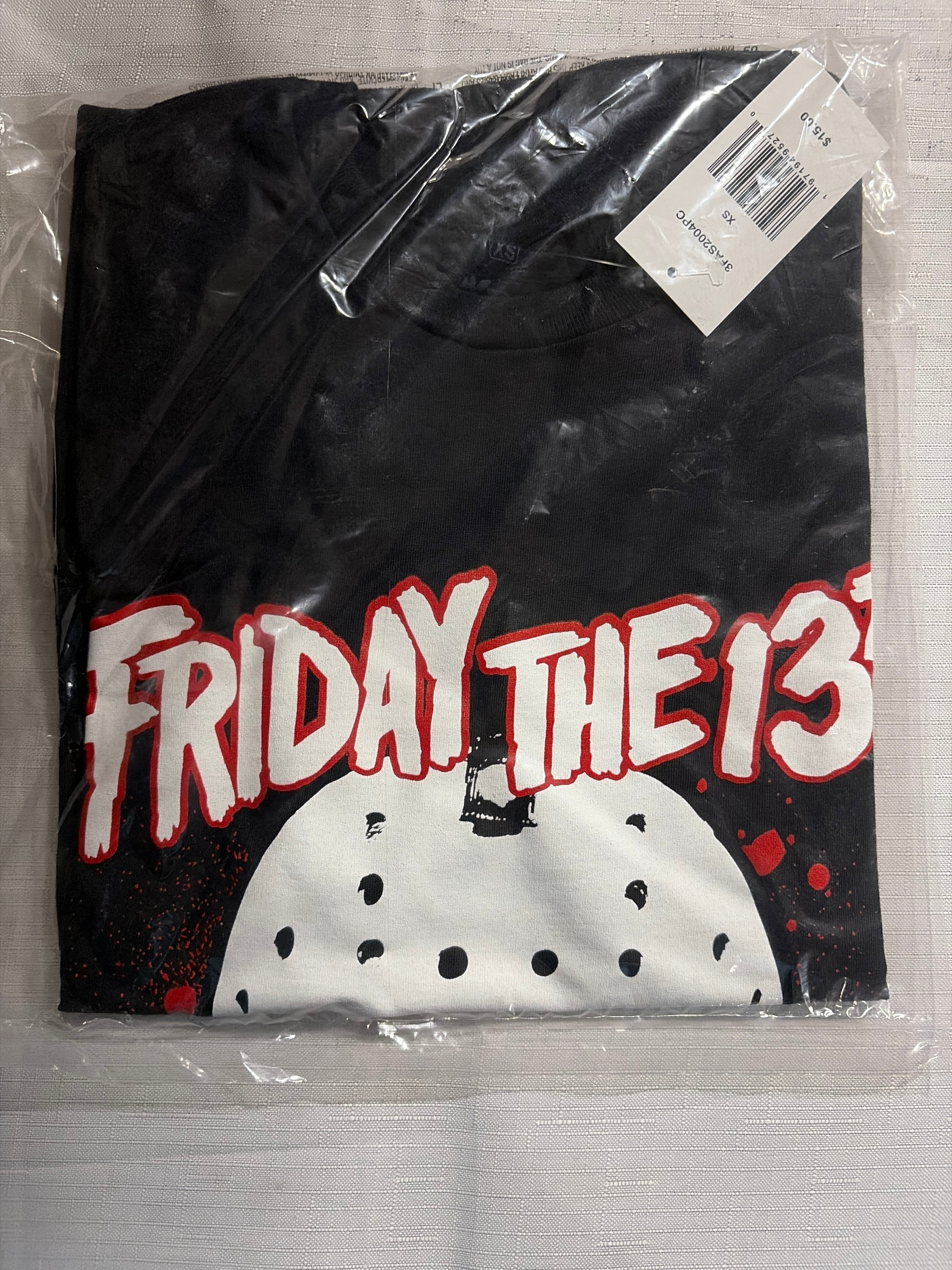 Adult Friday the 13th Jason Mask T-Shirt - Adult XS