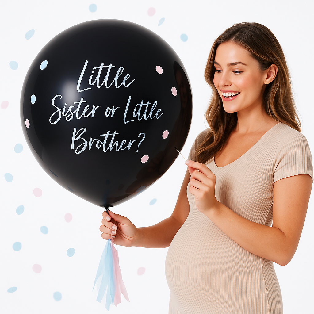 Ginger Ray Gender Reveal Latex Balloon for Baby Shower