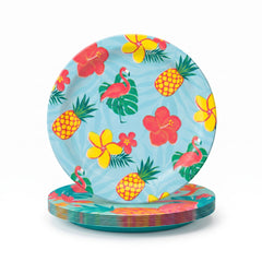 7" Summer Luau Paper Plates - 20 Ct.