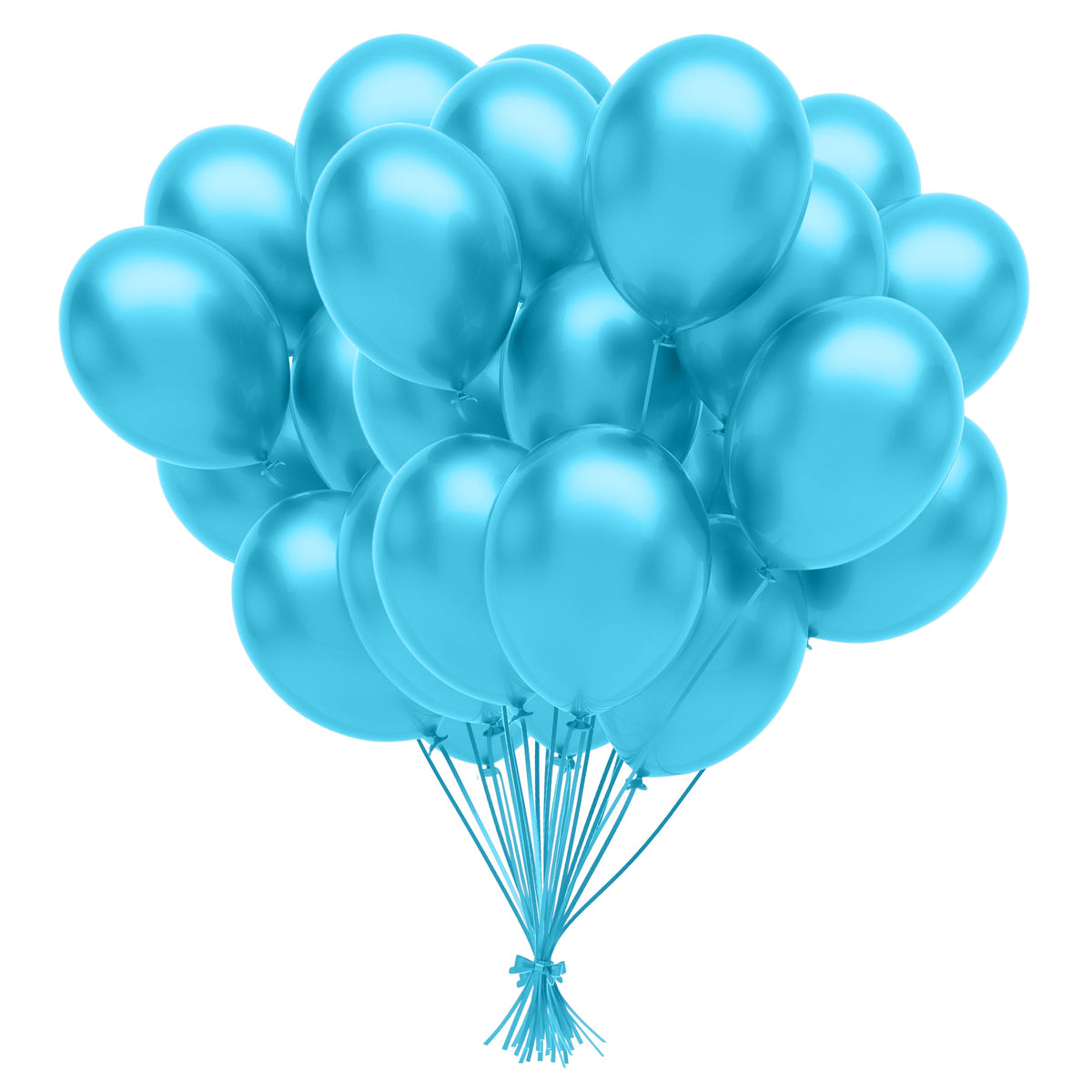 Unleashed - 12 In. Turquoise Balloons | 72 Count