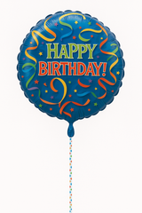 Vibrant Foil Super Shape Happy Birthday Balloon