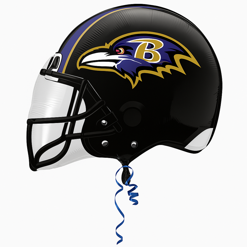 Baltimore Ravens NFL Helmet Super Shape Foil Balloon