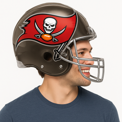 Buccaneers Helmet Super Shape Foil Balloon