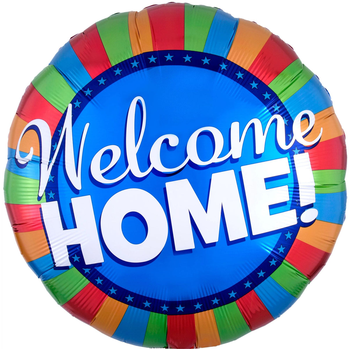 Colorful Welcome Home SuperShape Foil Balloon