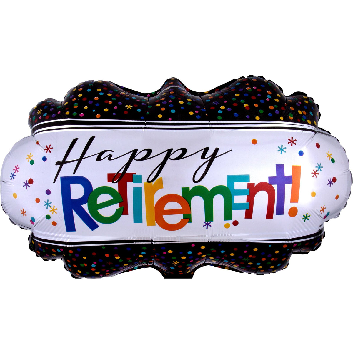Happy Retirement! Foil Balloon - Super Shape Metallic