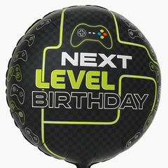Next Level Birthday Gaming Foil Balloon